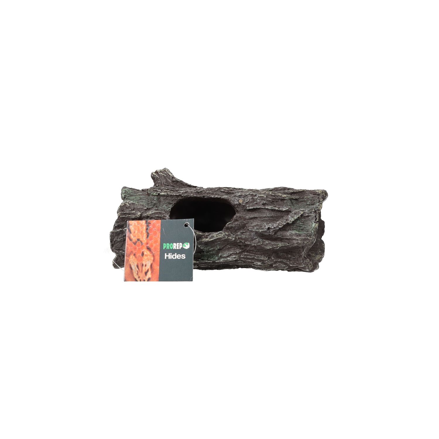 PR Dark Wood Log Hide Sm 14.5x7x7cm DPH090 PR Dark Wood Log Hide Sm 14.5x7x7cm DPH090