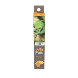 PR Jelly Pots, Orange 8-pk