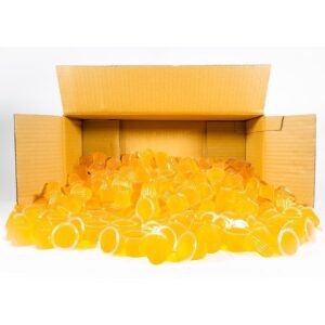 *PR Jelly Pots Orange 350 BULK