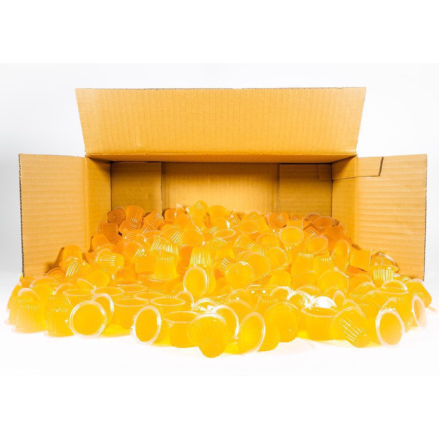 *PR Jelly Pots Orange 350 BULK *PR Jelly Pots Orange 350 BULK