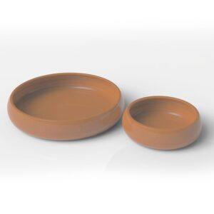 PR Mealworm Dish Sandstone 75mm, WPM003