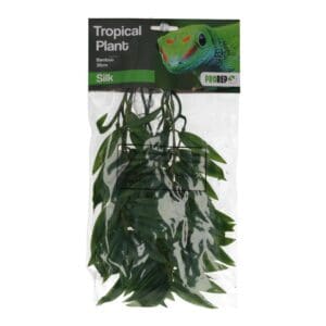 Silk Hanging Plant Bamboo 30cm